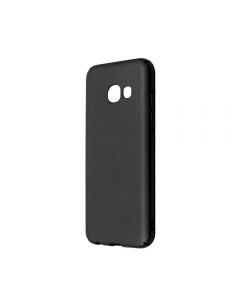 Carcasa Samsung Galaxy A3 (2017) Just Must Uvo Black (material fin la atingere, slim fit)