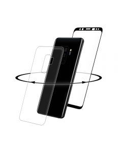 Folie Samsung Galaxy S9 Plus G965 Eiger Sticla 3D 360 grade Clear Black