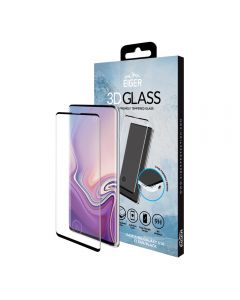 Folie Samsung Galaxy S10 G973 Eiger Sticla 3D Case Friendly Clear Black