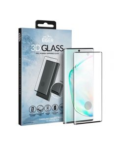 Folie Samsung Galaxy Note 10 Eiger Sticla Curbata 3D Clear Black