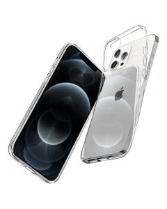 Husa iPhone 12 Pro Max Spigen Liquid Crystal Crystal Clear