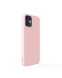 Husa iPhone 12 Mini Lemontti Silicon Soft Slim Pink Sand