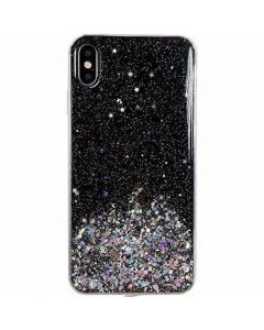 Husa iPhone 12 / 12 Pro Wozinsky Star Glitter Negru
