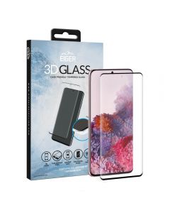 Folie Samsung Galaxy S20 FE G780 / S20 FE 5G Eiger Sticla 3D Case Friendly Clear Black