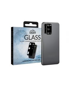 Folie Sticla Camera Samsung Galaxy S20 Eiger Glass Clear Black