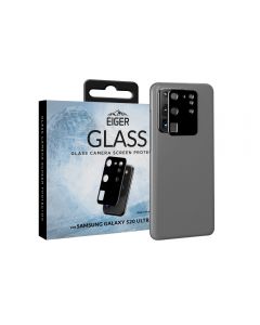 Folie Sticla Camera Samsung Galaxy S20 Ultra Eiger Glass Clear Black