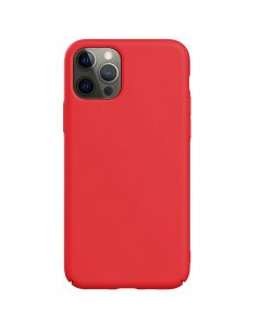 Husa iPhone 12 Pro Max Devia Silicon Nature Series Red