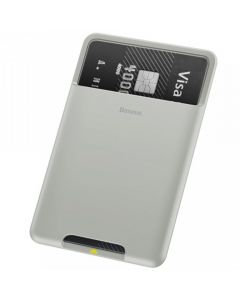 Portcard Baseus Silicon aplicabil pe telefon French Grey