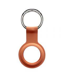 AirTag Devia Silicon Key Ring Orange