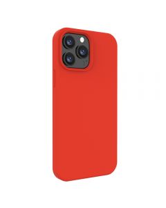 Husa iPhone 13 Pro Max Lemontti Liquid Silicon Red