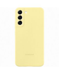 Husa Originala Samsung Galaxy S22 Plus Silicone Cover Yellow