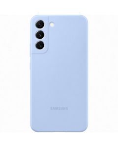 Husa Originala Samsung Galaxy S22 Plus Silicone Cover Sky Blue