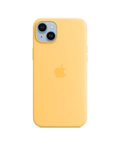 Husa Originala iPhone 14 Plus Apple Silicon, MagSafe, Sunglow