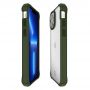 Husa iPhone 13 Pro Max IT Skins Hybrid Tek Green & Transparent