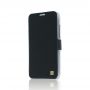 Husa Huawei Ascend Y360 / Y3 Just Must Book Slim Negru (silicon in interior)