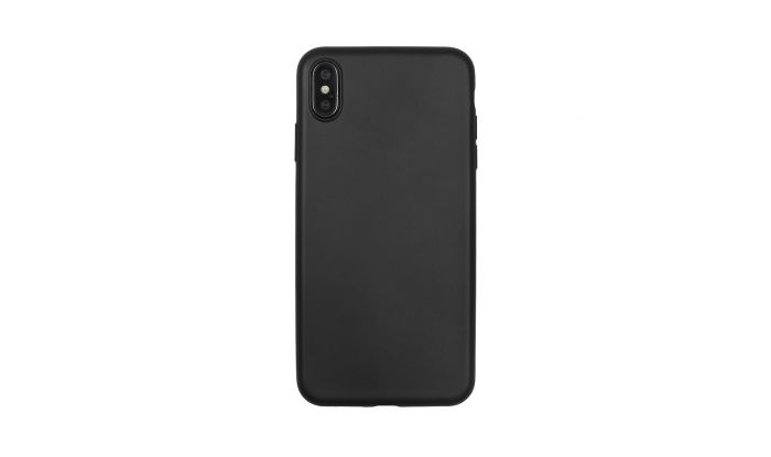 Husa iPhone XS Max Just Must Silicon Lanker Black