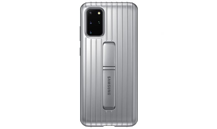 Husa Originala Samsung Galaxy S20 Plus Protective Standing Silver
