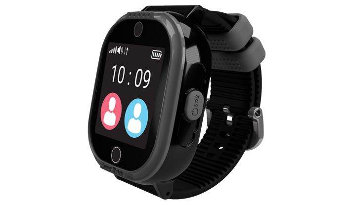 Smartwatch MyKi 4 Lite cu Tripla Localizare Impermeabil Black