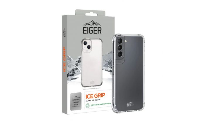 Husa Samsung Galaxy S22 Plus Eiger Ice Grip Clear