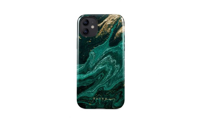 Husa iPhone 12 / 12 Pro Burga Dual Layer Emerald Pool